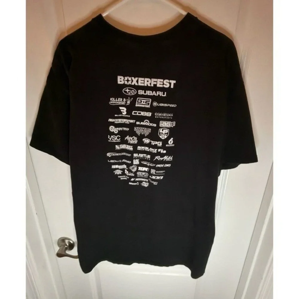 2022 Boxerfest York Pennsylvania Subaru Car Festival Graphic T-Shirt Sz Mens‎ XL